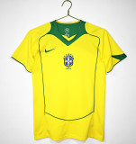 2004 Brazil Home Retro Jersey