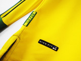 1998 Brazil Home Retro LongSleeve Jersey
