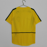 2002 Brazil Home Retro Jersey