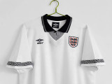 1990 England Home Retro Jersey