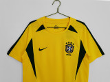 2002 Brazil Home Retro Jersey