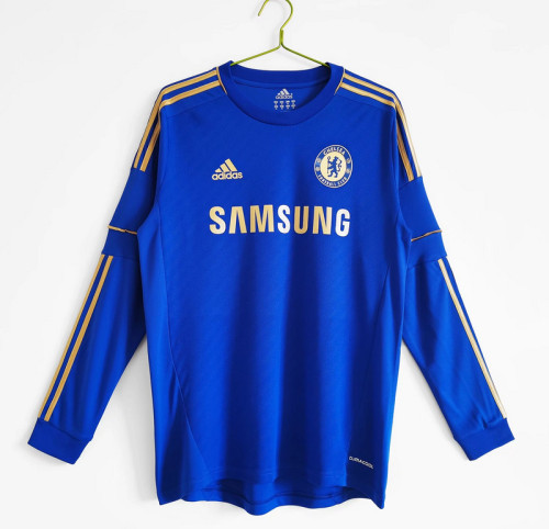 2012∕13 Chelsea Home Retro LongSleeve Jersey