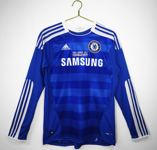 2011∕12 Chelsea Home Retro LongSleeve Jersey