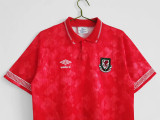 1990∕92 Wales Home Retro Jersey