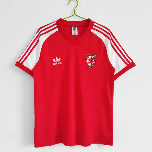 1982 Wales Home Retro Jersey