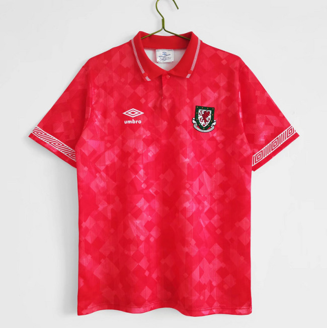1990∕92 Wales Home Retro Jersey