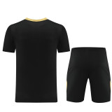 ND05 Black Golden Mens Short Suit