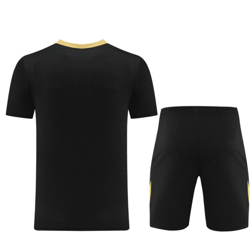 ND05 Black Golden Mens Short Suit