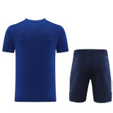 AD05 Light Blue Mens Short Suit
