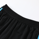 AD02 Black blue Mens Short Suit