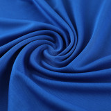 ND02 Royal Blue Mens Short Suit