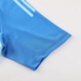 AD08 Royal Blue Mens Short Suit