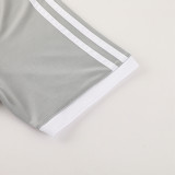 AD07 grey Mens Short Suit