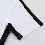 ND02 white Mens Short Suit