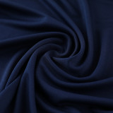 PD01 Navy Blue Mens Short Suit