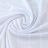 AD05 white Mens Short Suit