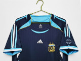 2006 Argentina Away Retro Jersey