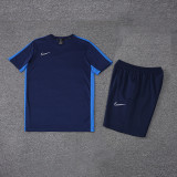 ND02 Navy Blue Mens Short Suit