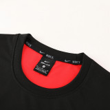 ND03 Black red Mens Short Suit