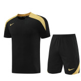 ND05 Black Golden Mens Short Suit