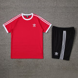 AD07 red Mens Short Suit