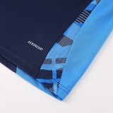 AD08 Navy Blue Mens Short Suit