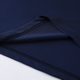 AD02 Navy Blue Mens Short Suit