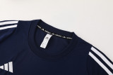 AD06 Navy Blue Mens Short Suit