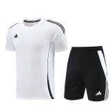 AD06 white Mens Short Suit
