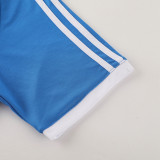 AD07 Royal Blue Mens Short Suit