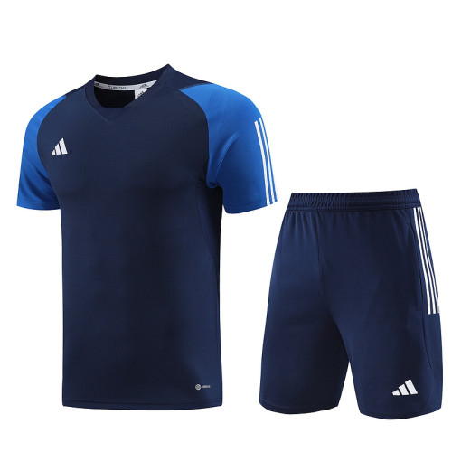 AD03 Navy Blue Mens Short Suit