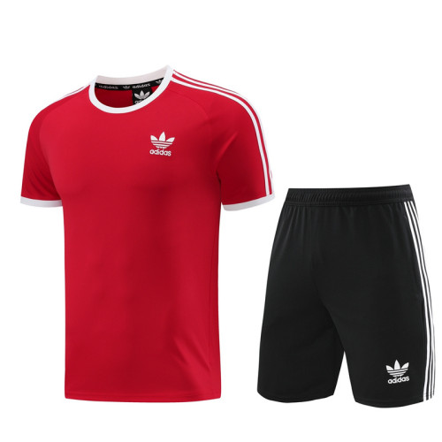 AD07 red Mens Short Suit