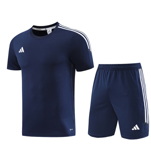 AD02 Navy Blue Mens Short Suit