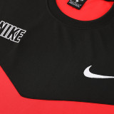 ND03 Black red Mens Short Suit