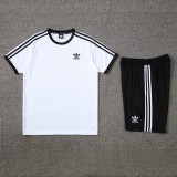 AD07 white Mens Short Suit