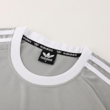 AD07 grey Mens Short Suit