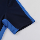ND02 Navy Blue Mens Short Suit