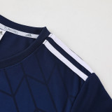AD05 Navy Blue Mens Short Suit