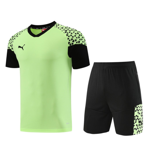PD02 Light Green Mens Short Suit