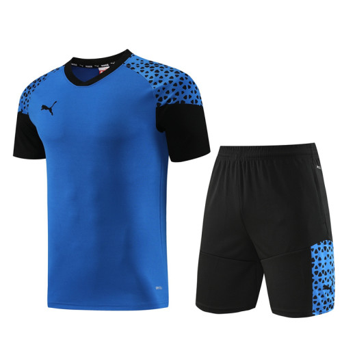 PD02 Royal Blue Mens Short Suit