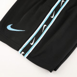 ND03 Black blue Mens Short Suit