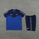ND03 Royal Blue Mens Short Suit