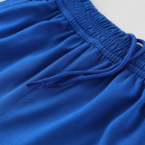 AD03 Royal Blue Mens Short Suit