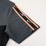 ND03 Black Grey Mens Short Suit