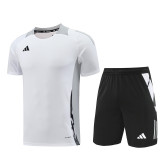AD08 white Mens Short Suit