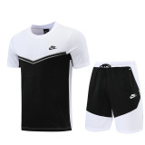 ND01 white Mens Short Suit