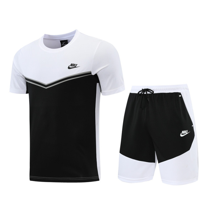ND01 white Mens Short Suit