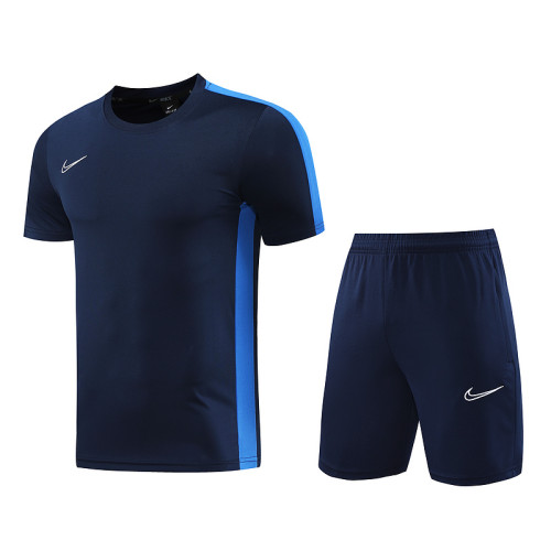 ND02 Navy Blue Mens Short Suit