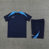 ND05 Navy Blue Mens Short Suit