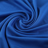 PD02 Royal Blue Mens Short Suit